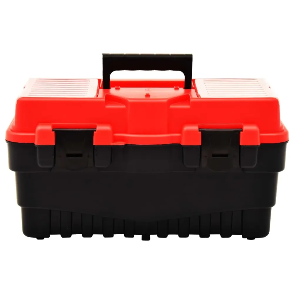 Box na nářadí plast 462 x 256 x 242 mm červený