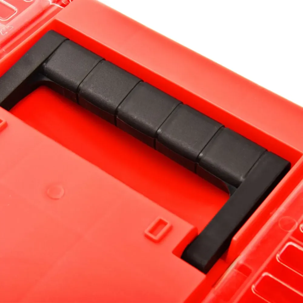 Box na nářadí plast 462 x 256 x 242 mm červený