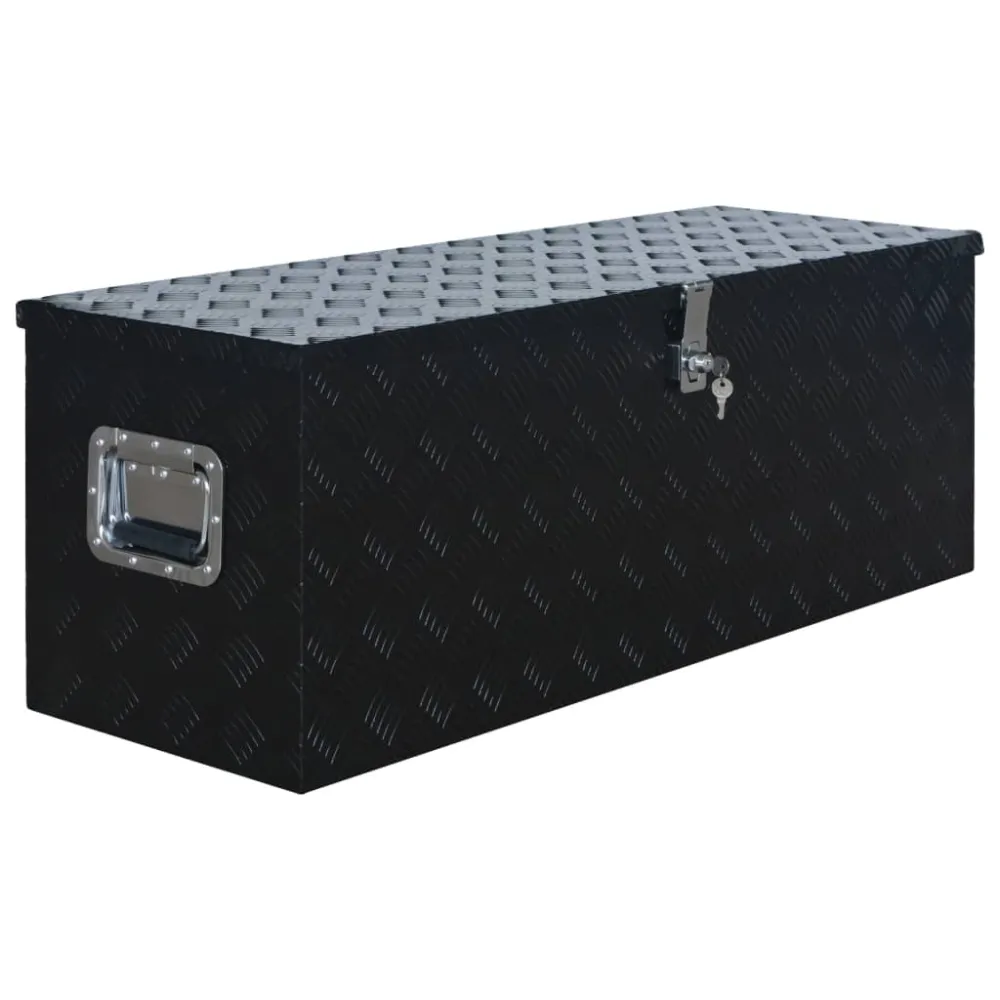 Hliníkový box 1085 x 370 x 400 mm černý