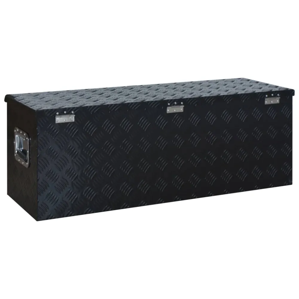 Hliníkový box 1085 x 370 x 400 mm černý