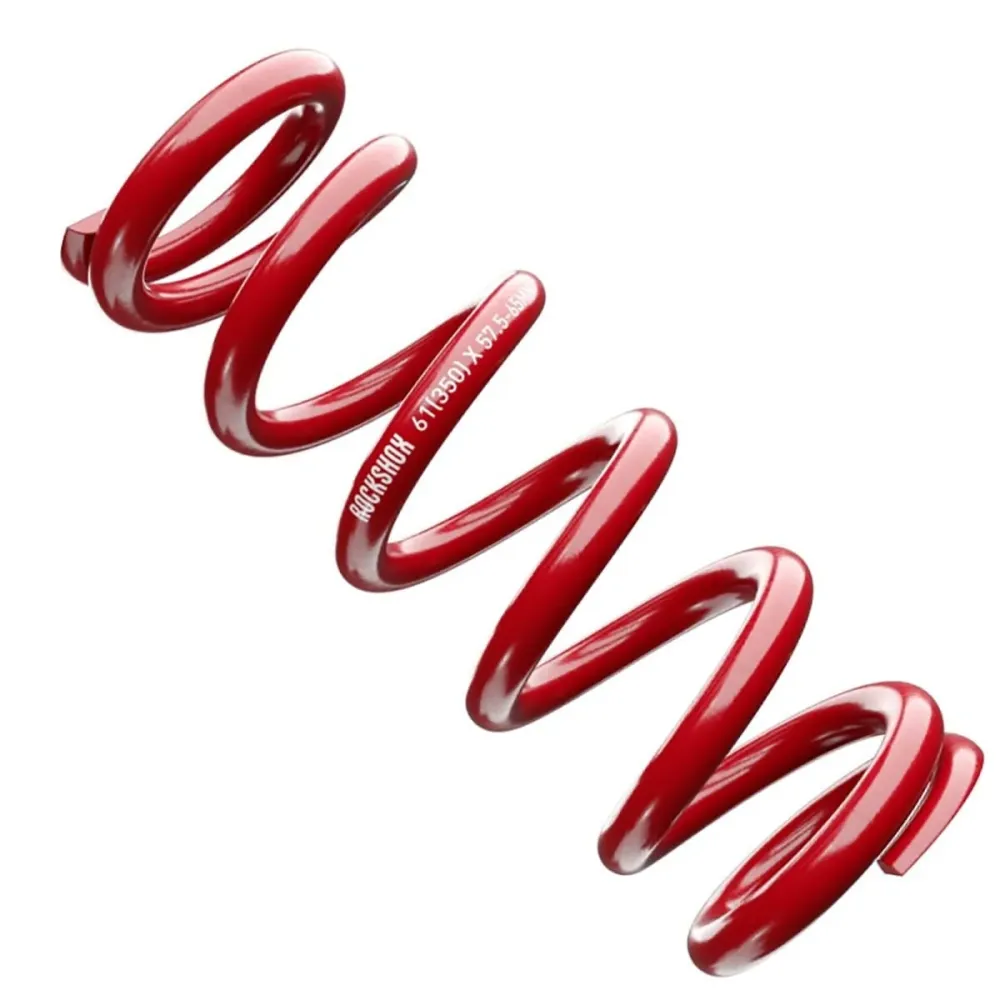 Metrická pružina ROCKSHOX SUPER DELUXE COIL Spring 151 mm červená