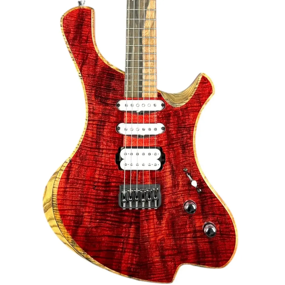 o3 Guitars Radon - Alejandro Ramirez - Červená