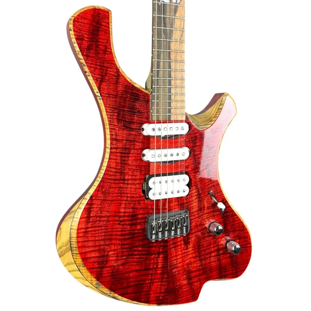 o3 Guitars Radon - Alejandro Ramirez - Červená