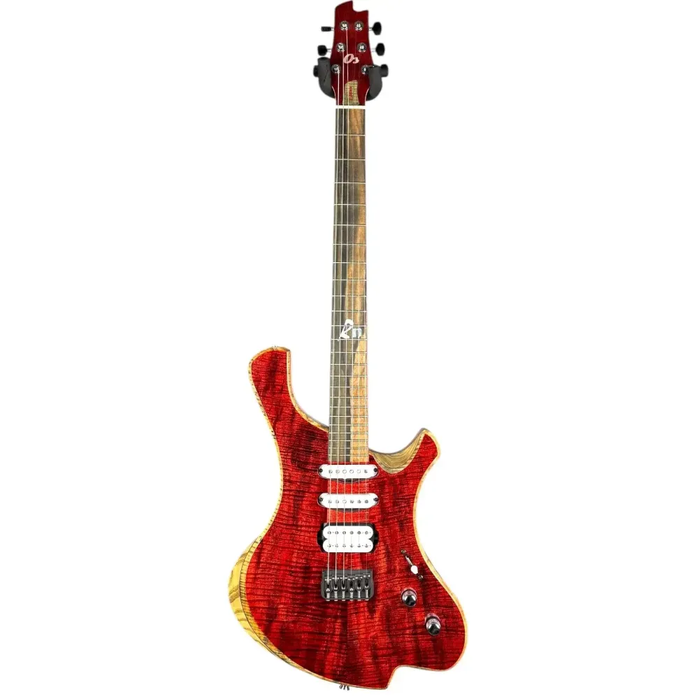 o3 Guitars Radon - Alejandro Ramirez - Červená