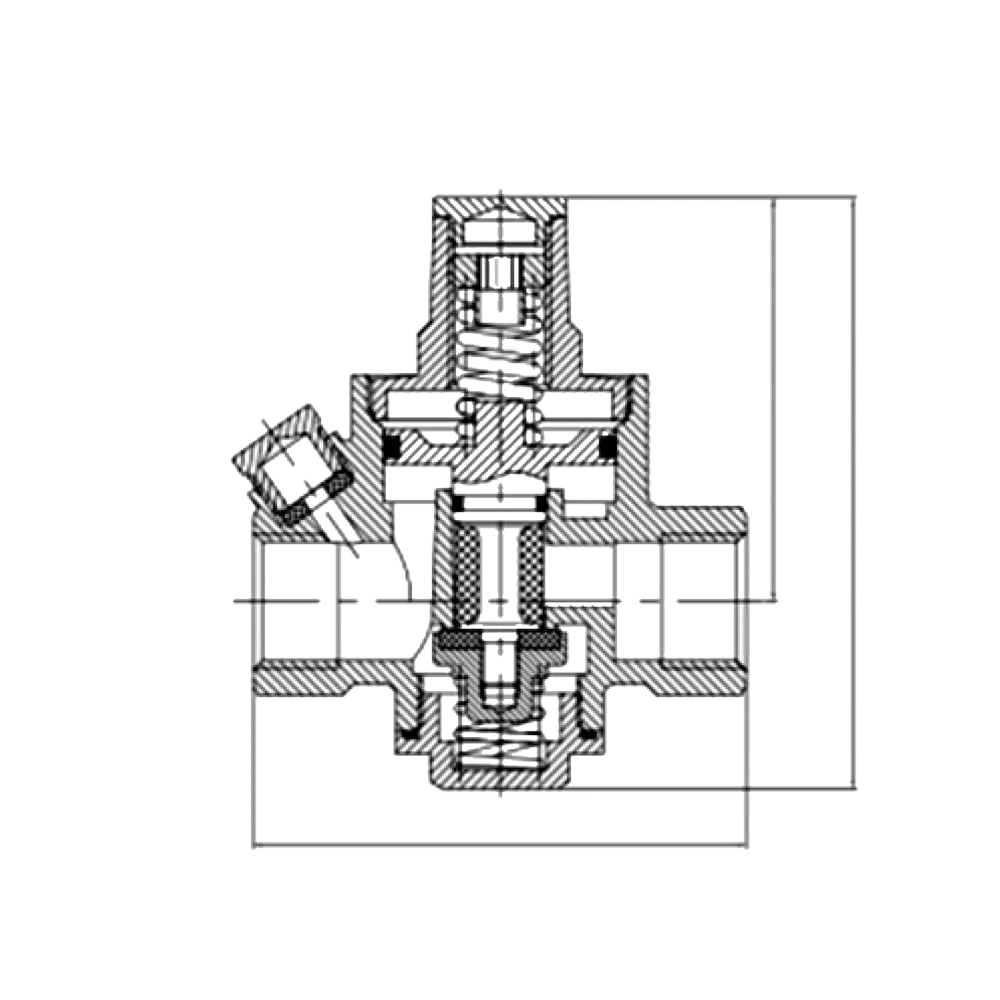 Tlakový reduktor 1-1/2 " - DN40