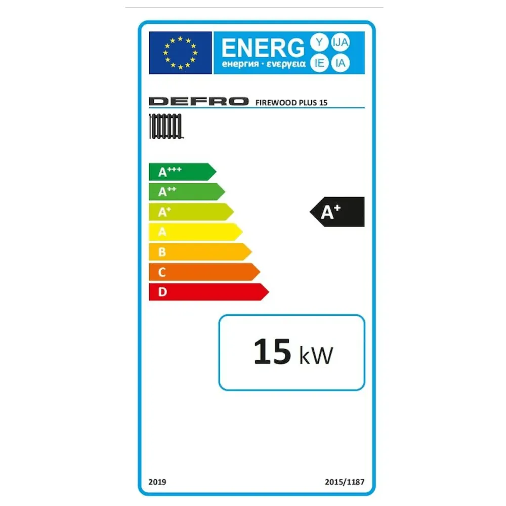 Defro Firewood 15 kW plus akumulační zásobník bez WT