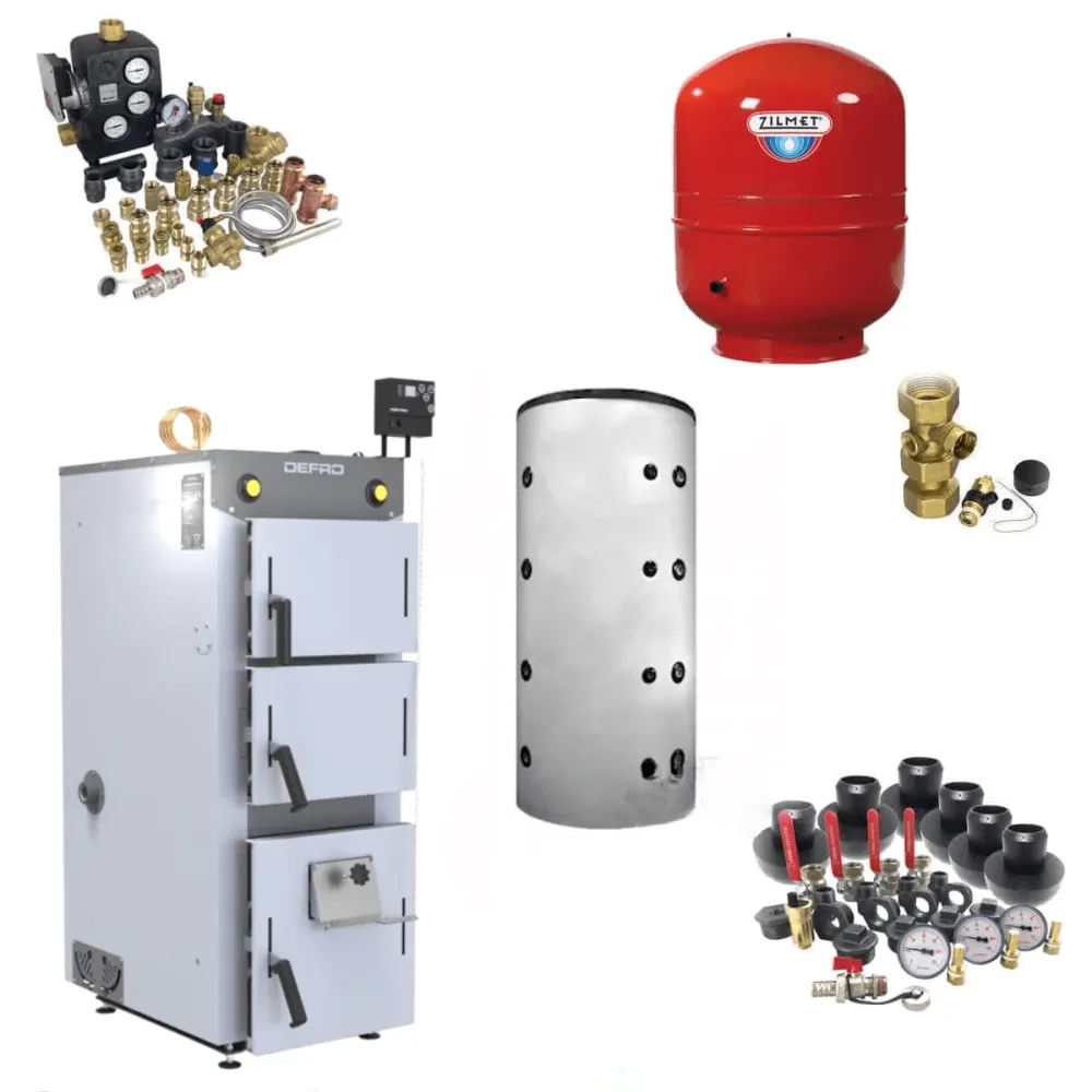 Defro Firewood 15 kW plus akumulační zásobník bez WT