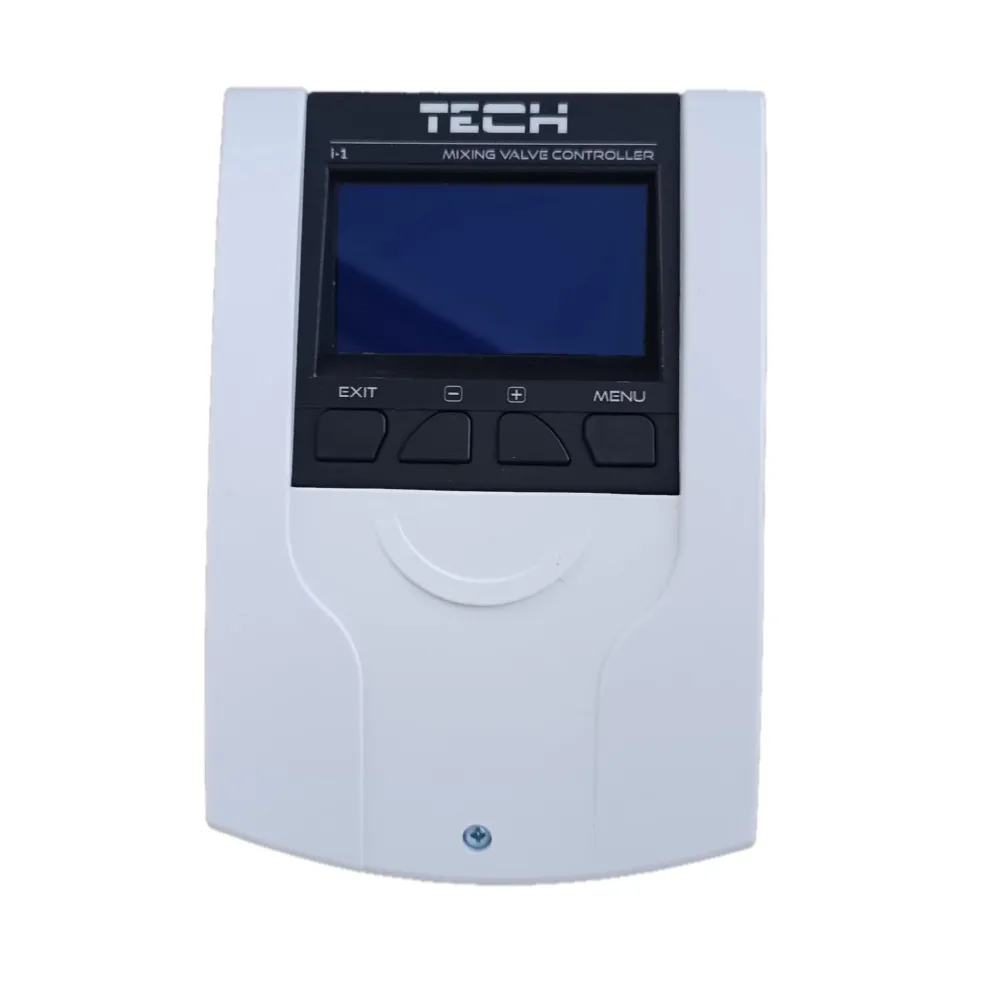 Ekvitermně řízený regulátor směšovacího ventilu TECH EU-i-1 pro ochranu topného okruhu zpátečky