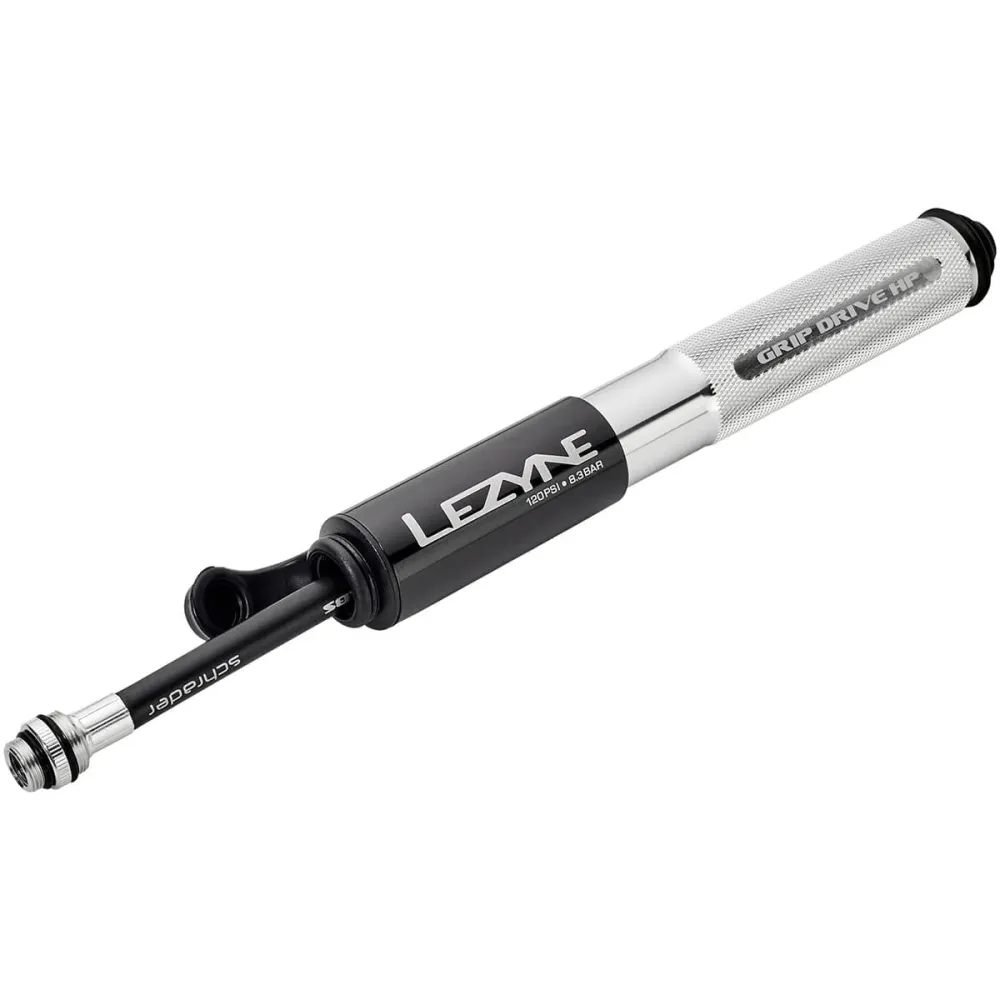 Ruční čerpadlo LEZYNE GRIP DRIVE HP Silver