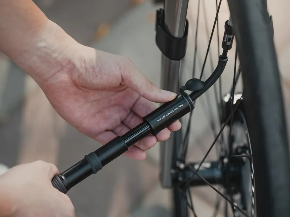 Ruční čerpadlo TOPEAK RACEROCKET HP Mini Gold