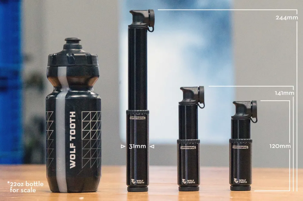 Ruční čerpadlo WOLF TOOTH ENCASE CLIK VALVE 85CC