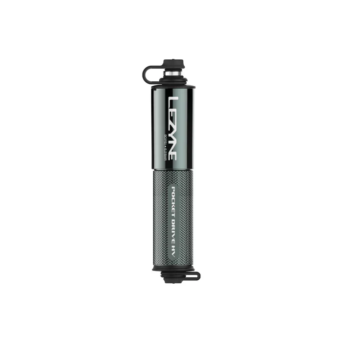 Ruční pumpa LEZYNE CNC POCKET DRIVE HV stříbrná