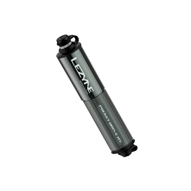 Ruční pumpa LEZYNE CNC POCKET DRIVE HV stříbrná