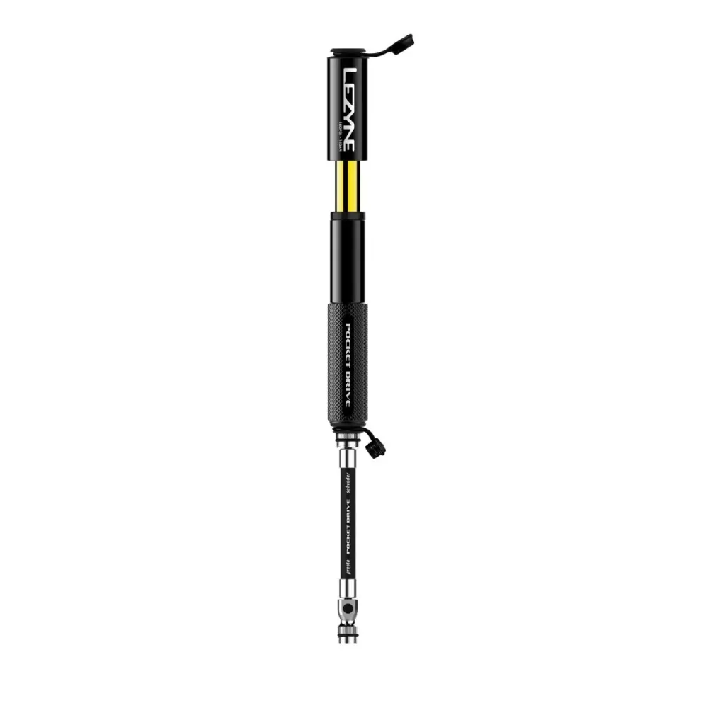 Ruční pumpa LEZYNE CNC POCKET DRIVE HV černá
