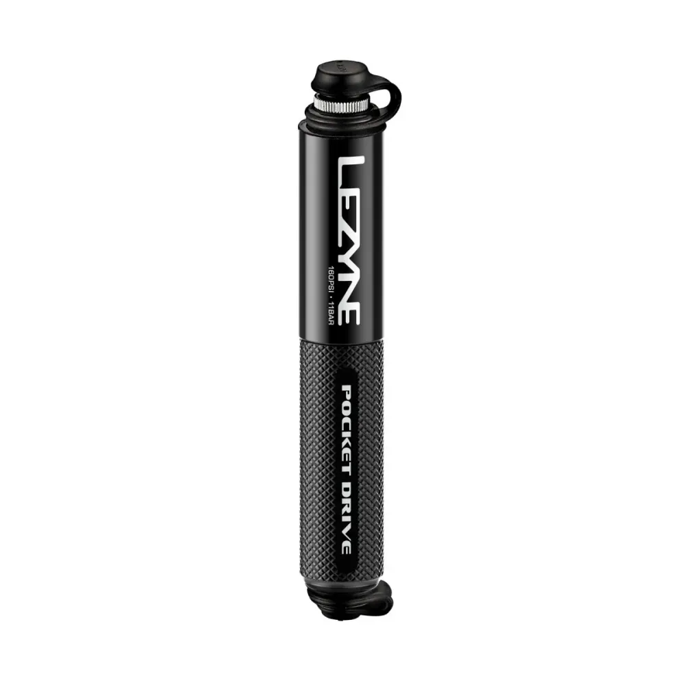 Ruční pumpa LEZYNE POCKET DRIVE HP černá