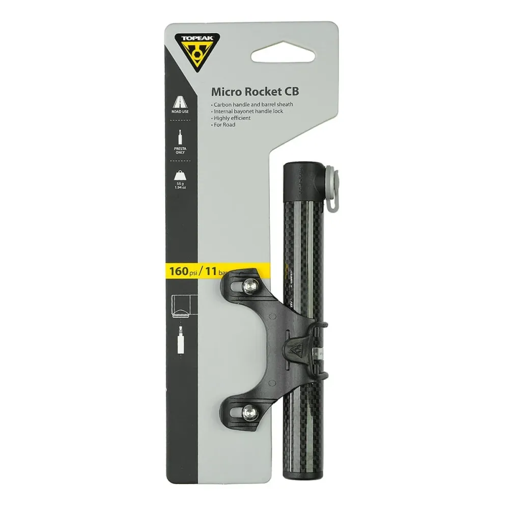 Ruční pumpa TOPEAK MICRO ROCKET CB černá