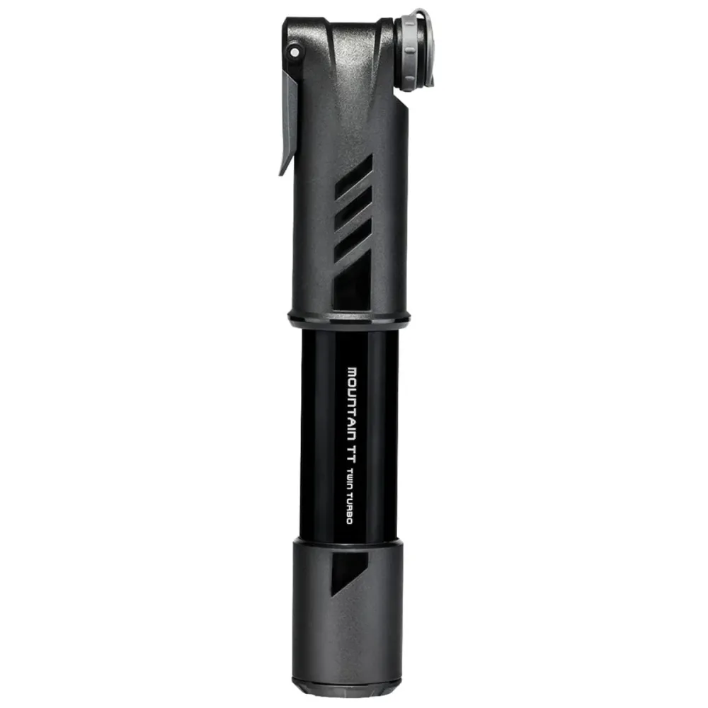 Ruční pumpa TOPEAK MOUNTAIN TT TWIN TURBO černá