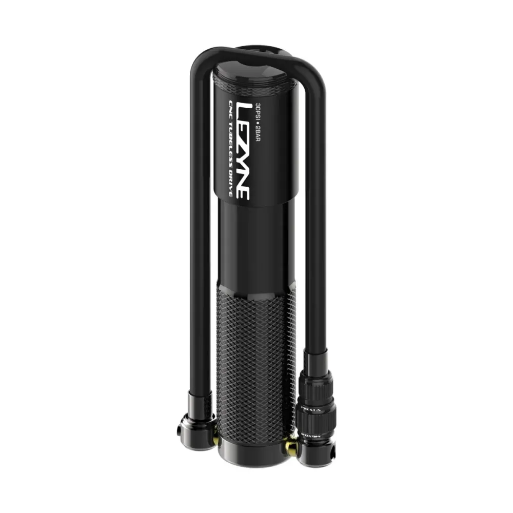 Ruční pumpa LEZYNE CNC TUBELESS DRIVE černá
