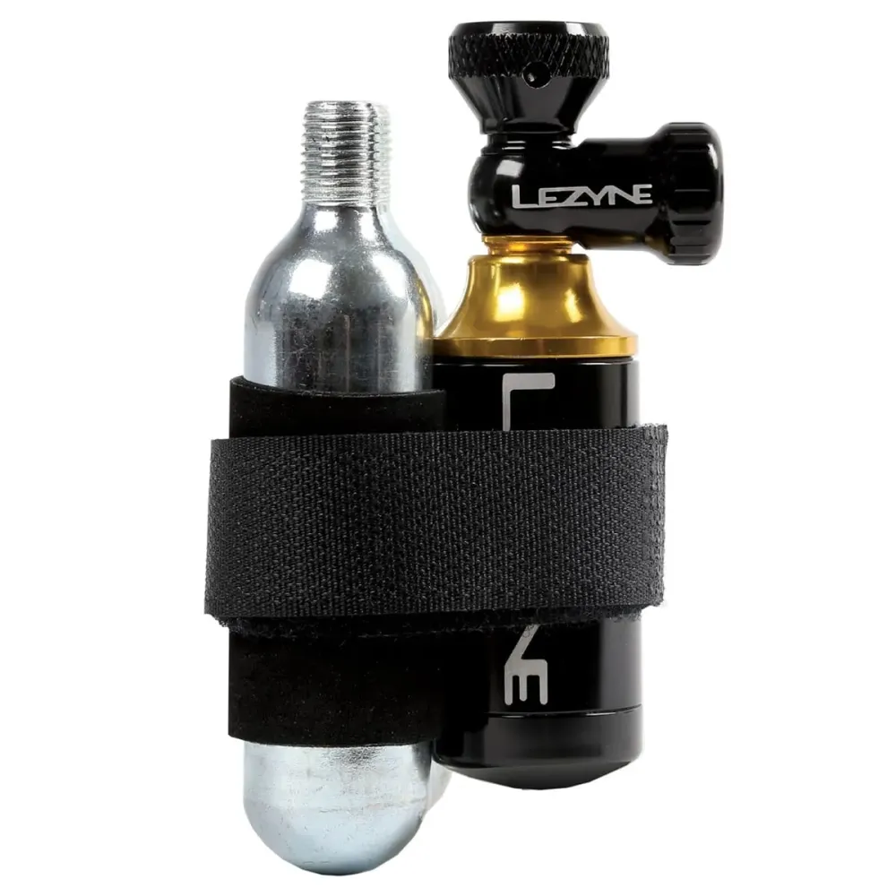Bezdušová opravná sada CO2 LEZYNE BLASTER + 5 bitů