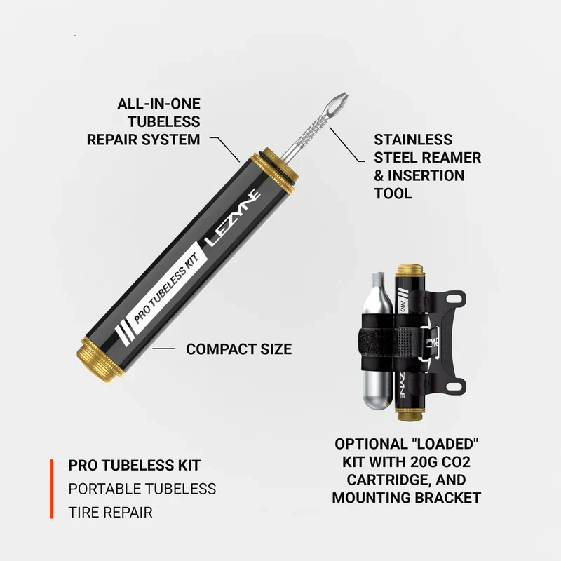 Opravná sada LEZYNE PRO TUBELESS