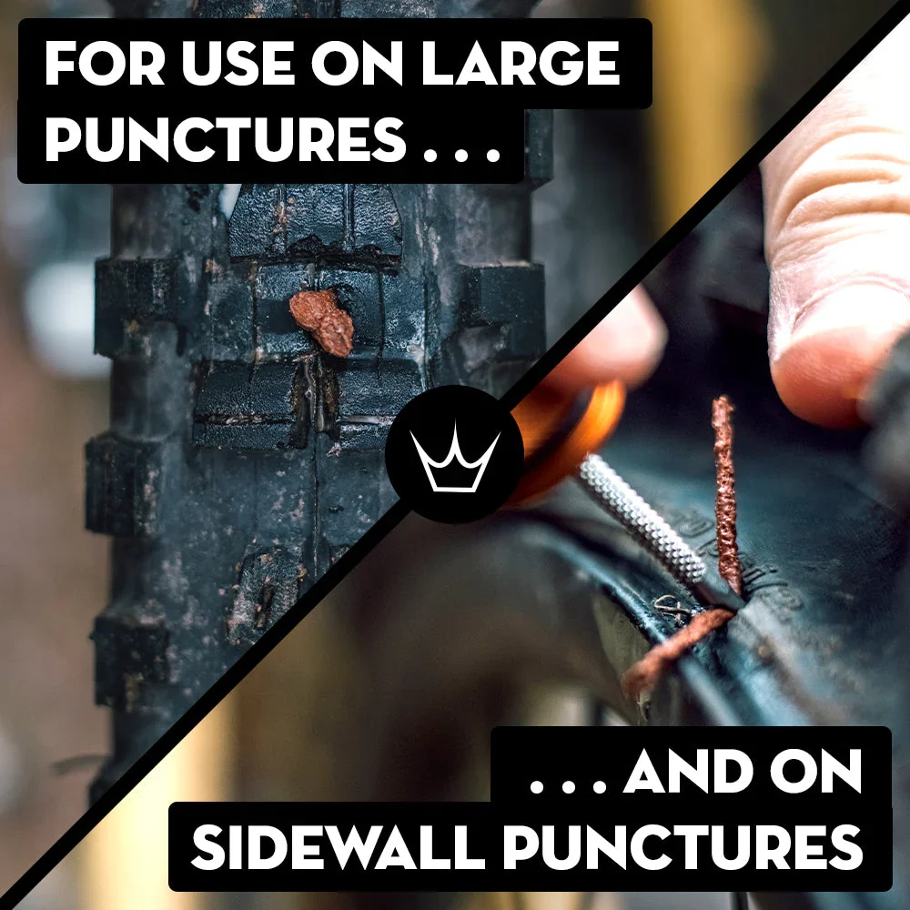 Opravná sada PEATY'S HOLESHOT Tubeless Repair Kit Black