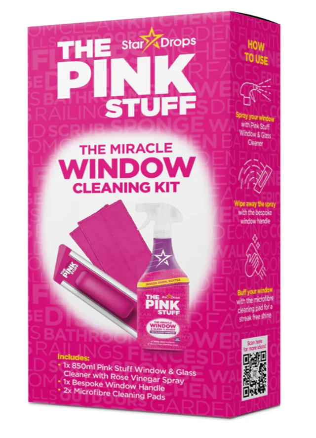 Pink Stuff Zázračná sada na čištění oken