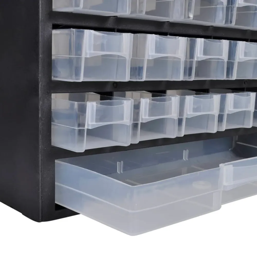 Úložný plastový box na nářadí 41 zásuvek