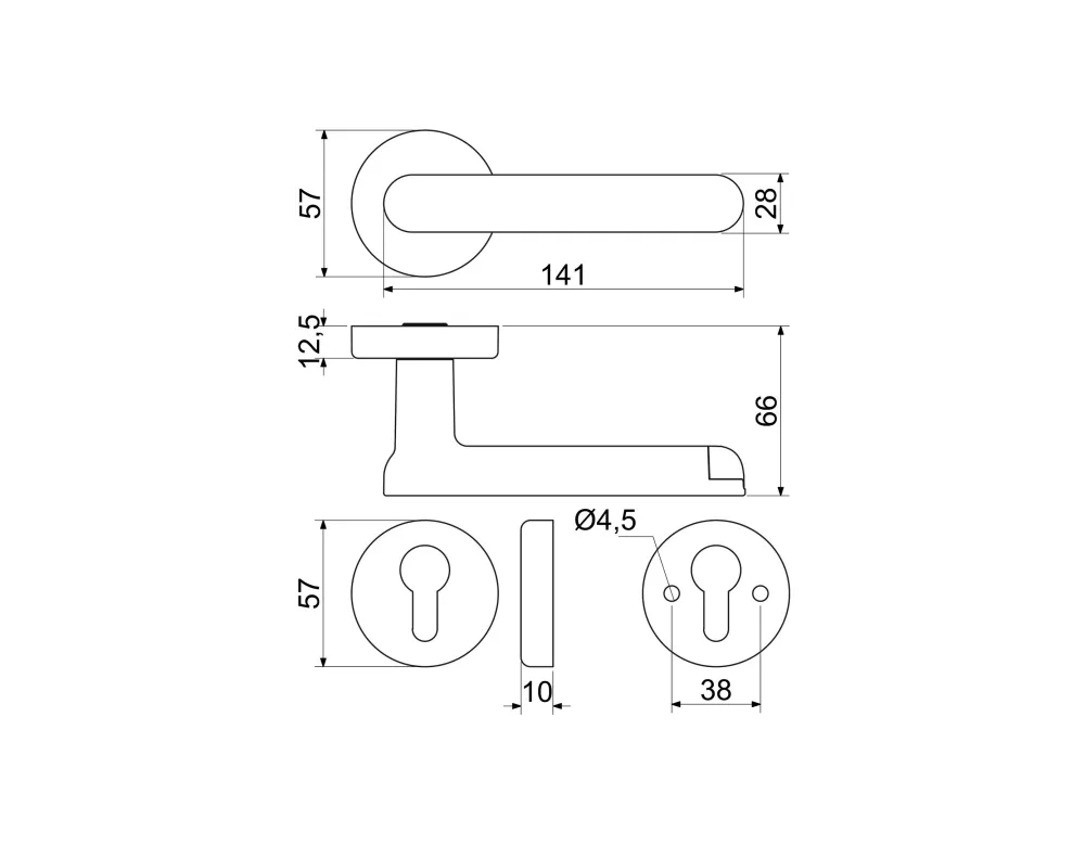 Smart Touch Madlo H.03 - chytré madlo