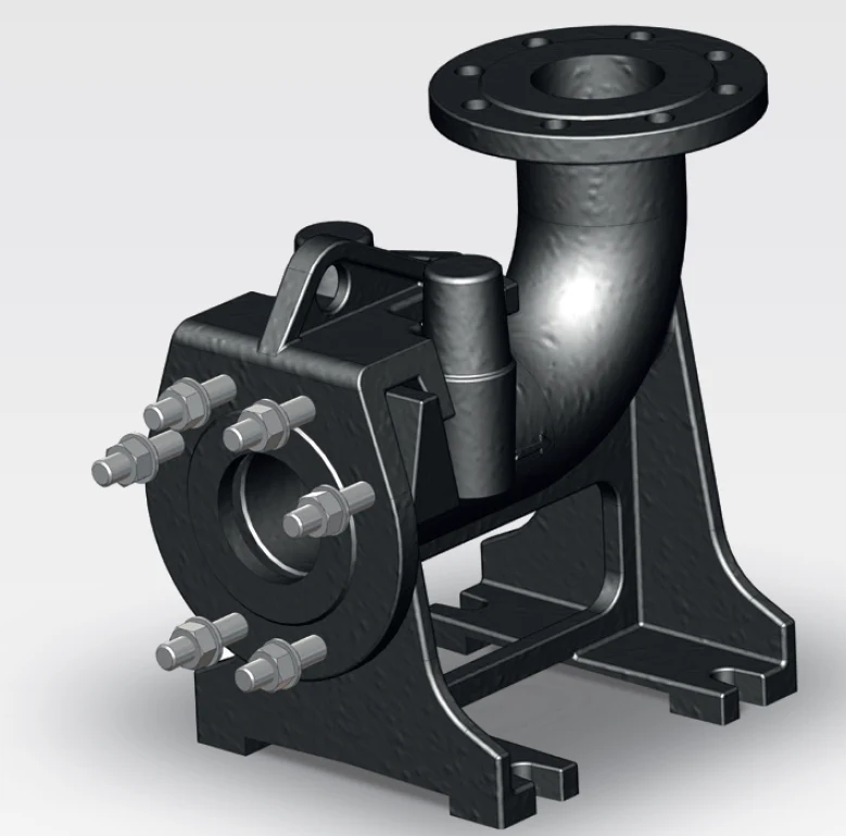 B7 B7 Low Compling Foot - DN150 PN16