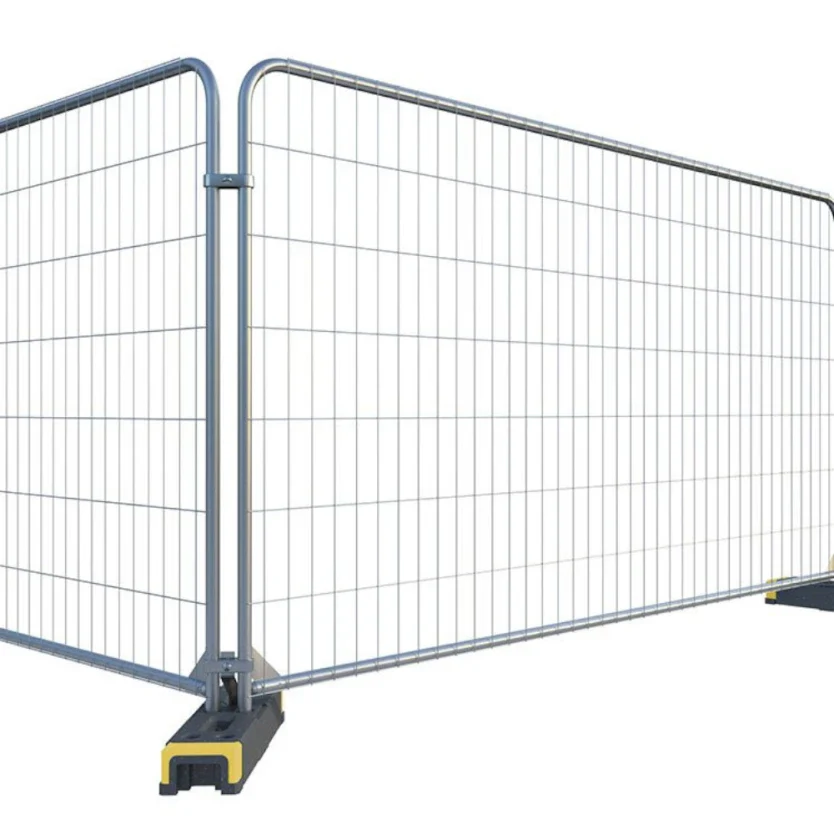 Panel mobilního oplocení se zaobleným horním okrajem
