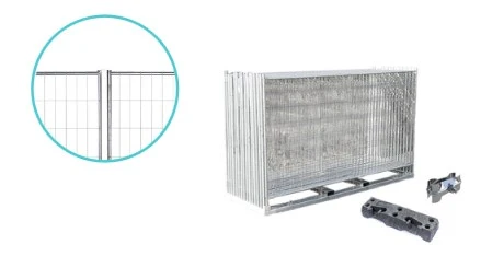 Stavební plot Standard Original – kompletní sada (105m)