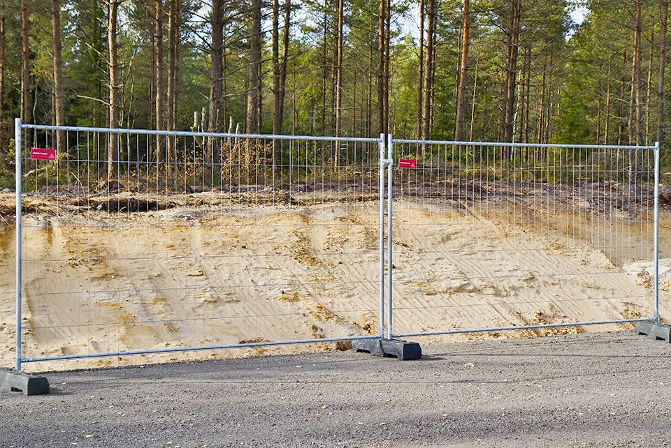 Stavební plot Standard Original – kompletní sada (105m)