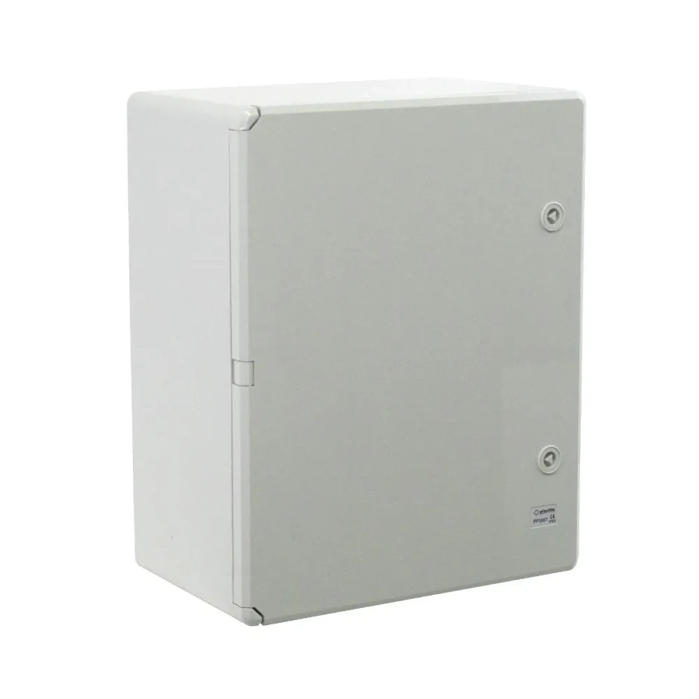 Plastový rozvaděč šedé dveře 400x500x240mm IP65 PP3007 (P-BOX 4050-2)