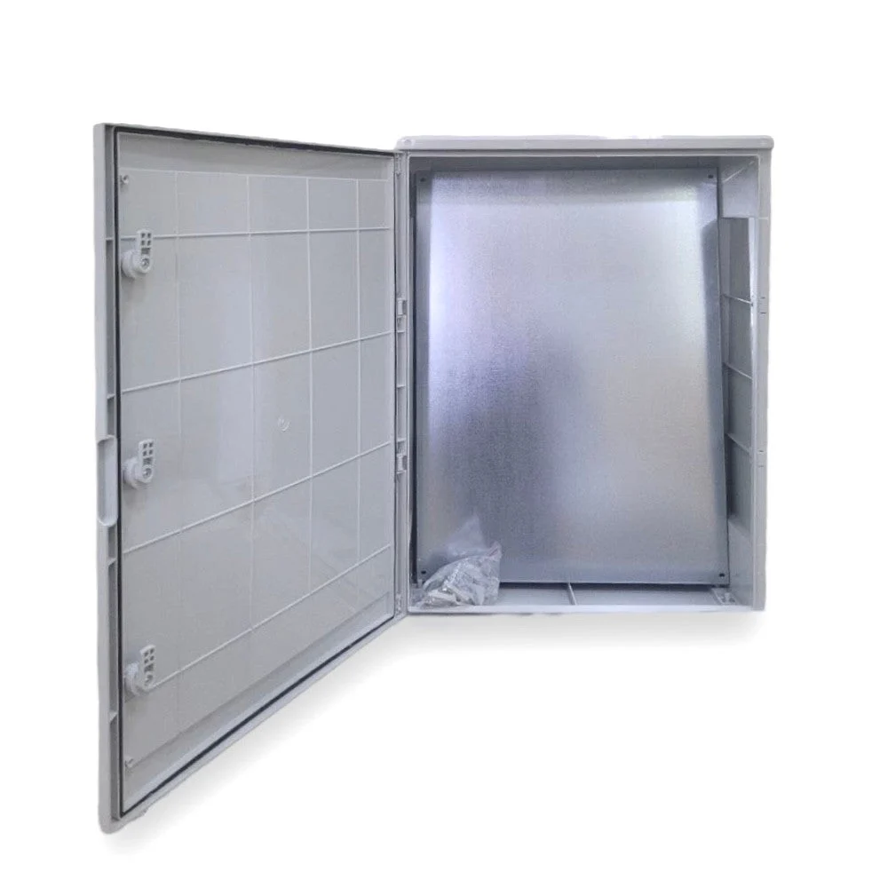 Rozvaděč plastové šedé dveře 600x800x260mm IP65 PP3021 (P-BOX 6080)