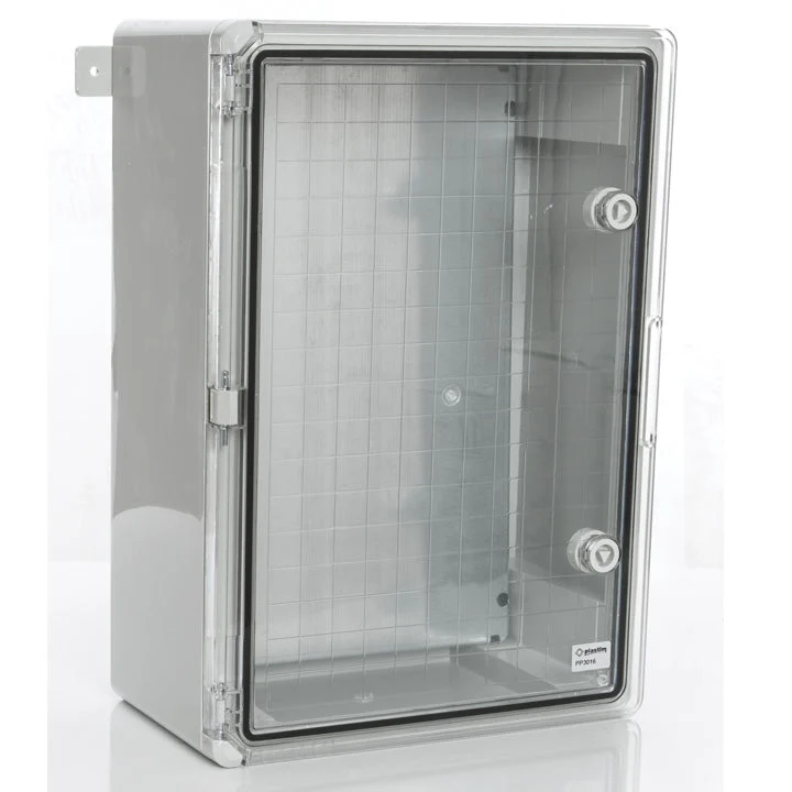 Rozvaděč plastové průhledné dveře 350x500x190mm IP65 PP3016