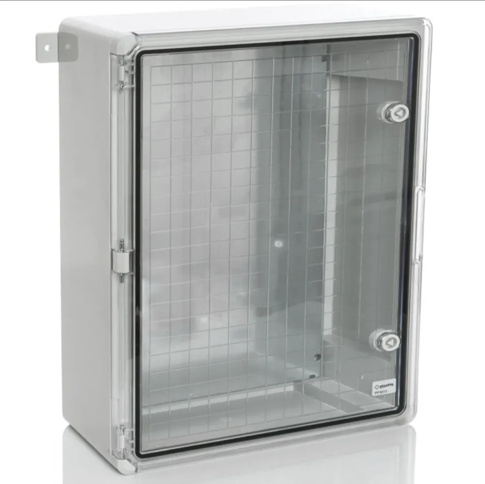 Rozvaděč plastové průhledné dveře 400x500x175mm IP65 PP3013
