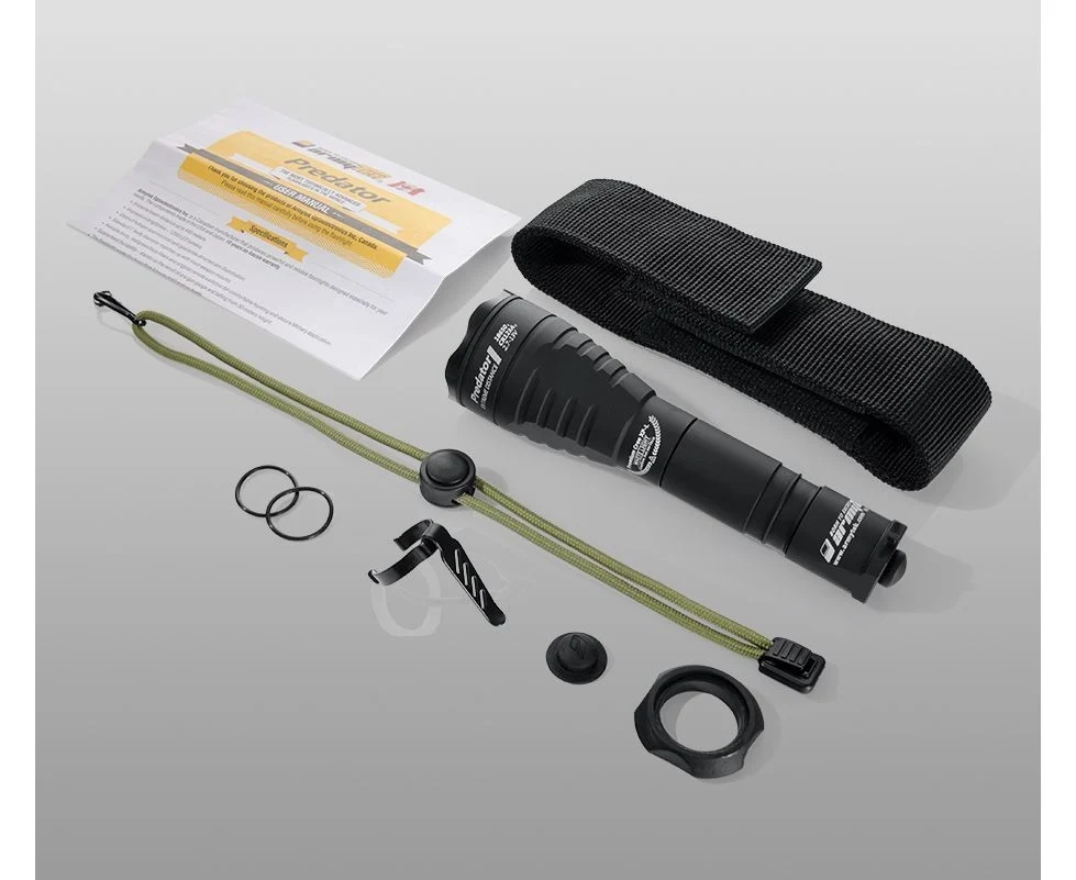 Červená svítilna Armytek Predator XP-E2