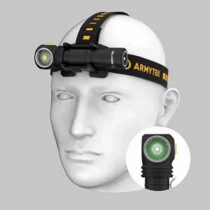 Bílá svítilna Armytek Wizard C2 WG Magnet USB