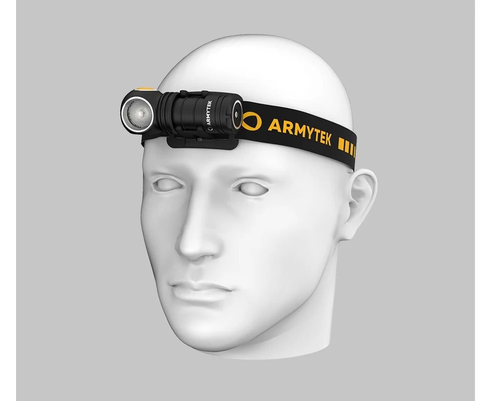 Bílá svítilna Armytek Wizard C1 Pro Magnet USB