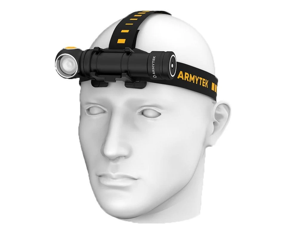 Bílá svítilna Armytek Wizard C2 Pro Max Magnet USB