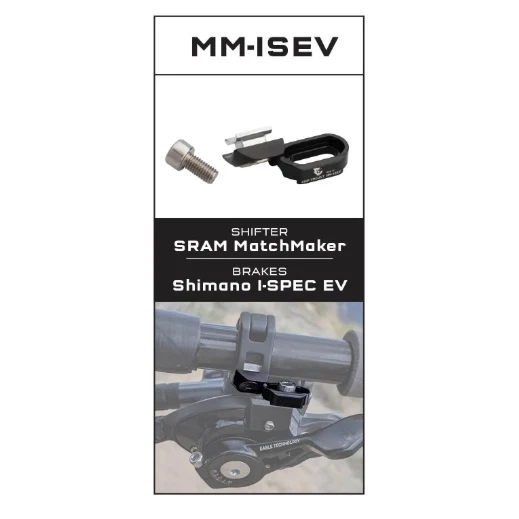 Montážní adaptér WOLF TOOTH ShiftMount MM-ISEV Přehazovačka SRAM MatchMaker X > Brzda Shimano I-SPEC EV