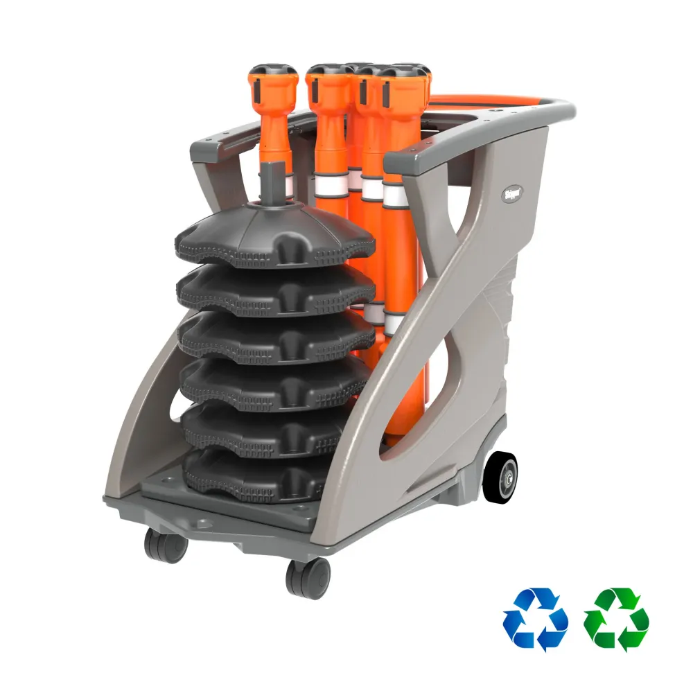 Skipper oranžový Unicart – pouze vozík (bez bariérových produktů)