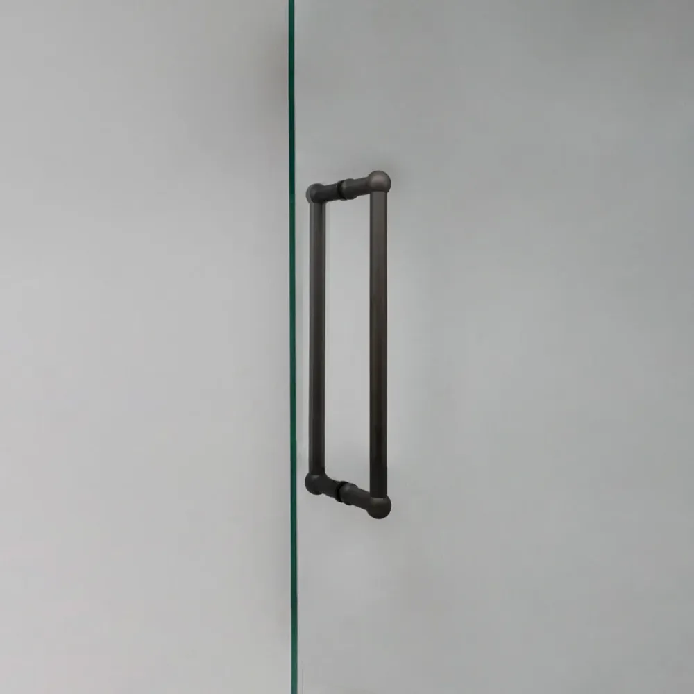 Harper dvojité dveřní madlo 320 mm – bronz