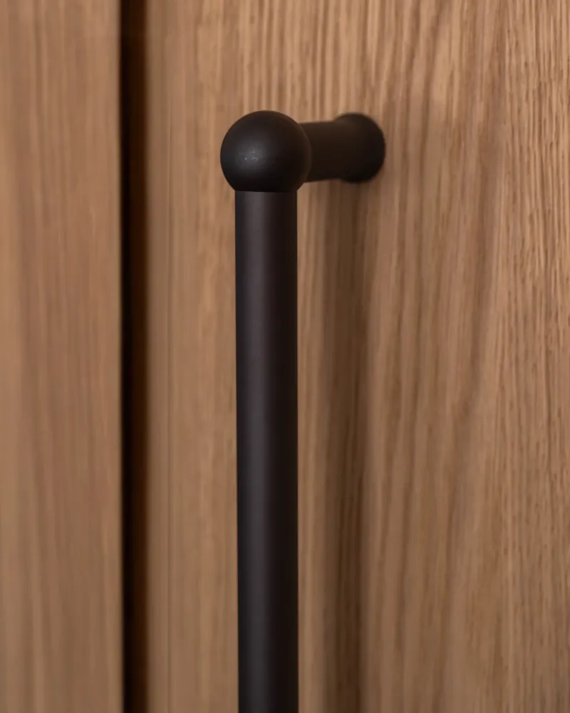 Harper dvojité dveřní madlo 320 mm – bronz