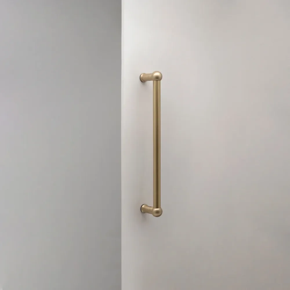 Harper jednoduché dveřní madlo 320 mm – starožitná mosaz