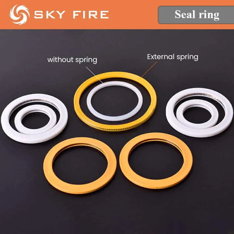 Použitý laserový gumový těsnící kroužek O-Ring pro řezací hlavy Precitec Raytools Sky Fire Laser