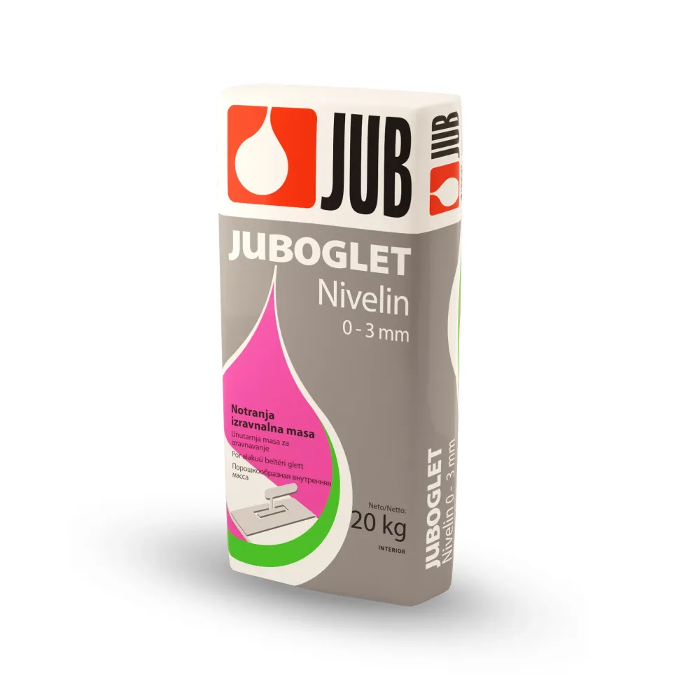 JUB JUBOGLET Nivelin bílá vnitřní vyrovnávací hmota na zeď