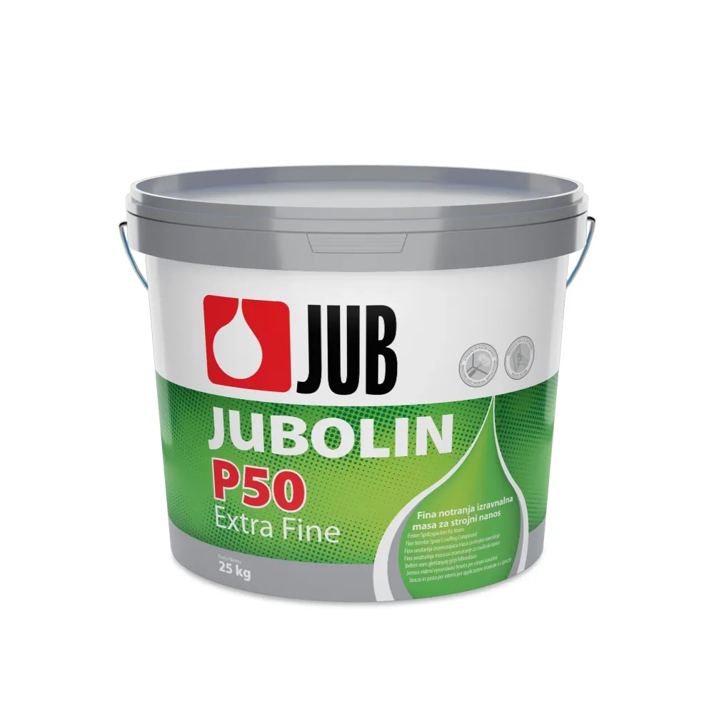 JUB JUBOLIN P50 Extra Fine bílý extra jemný stěrkový tmel na zeď