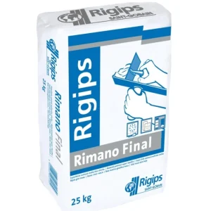 Rigips Rimano Final super bíla velmi jemná sádrová malířská stěrka 25 kg
