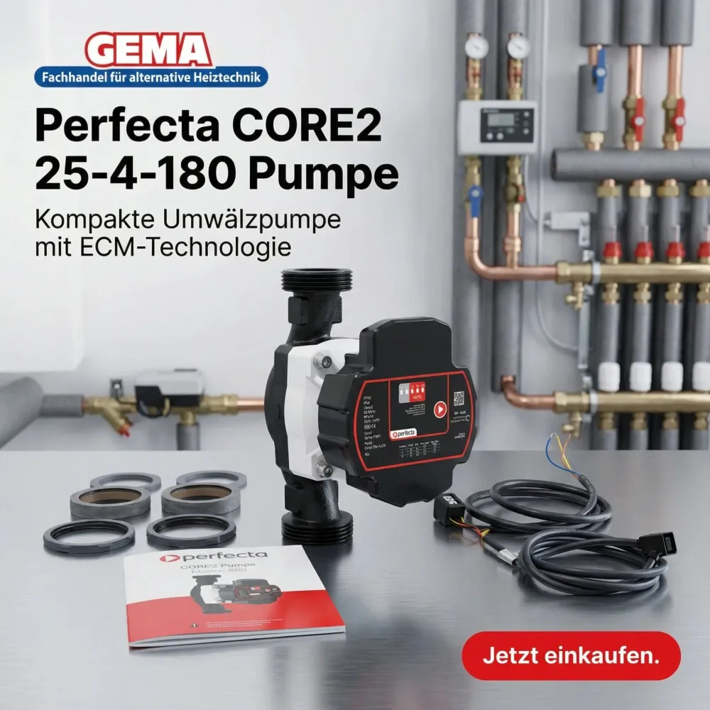 Topné čerpadlo Perfecta CORE2 25-4-180